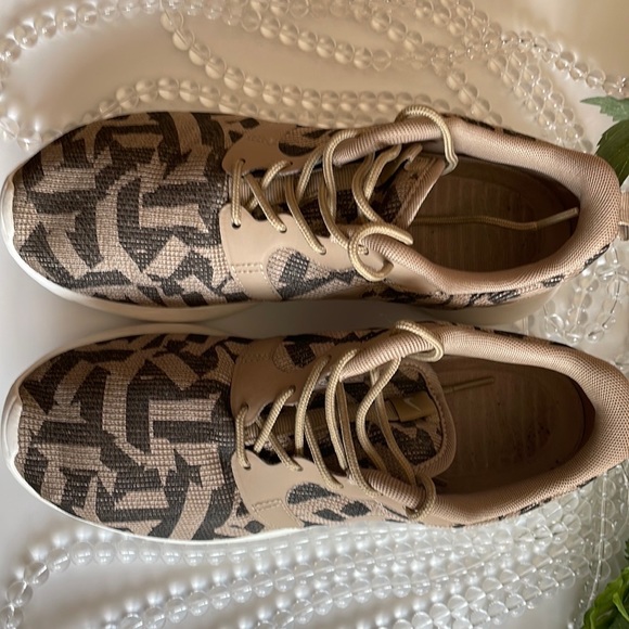 Nike Roshe One jacquard, light brown black - Picture 4 of 10